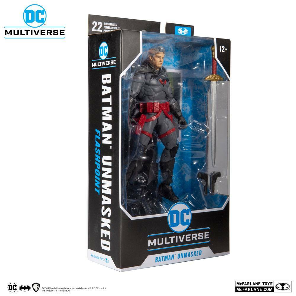 Dc Comics: Mcfarlane Toys - Batman Unmasked Thomas Wayne 18 Cm Action