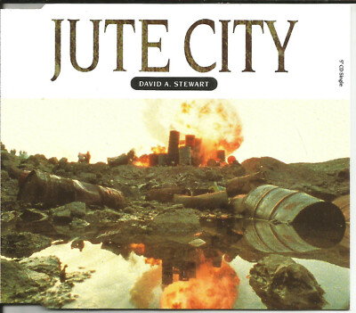 Eurythmics DAVID A STEWART Jute City w/ UNRELEASED & MIX CD single SEALED Dave