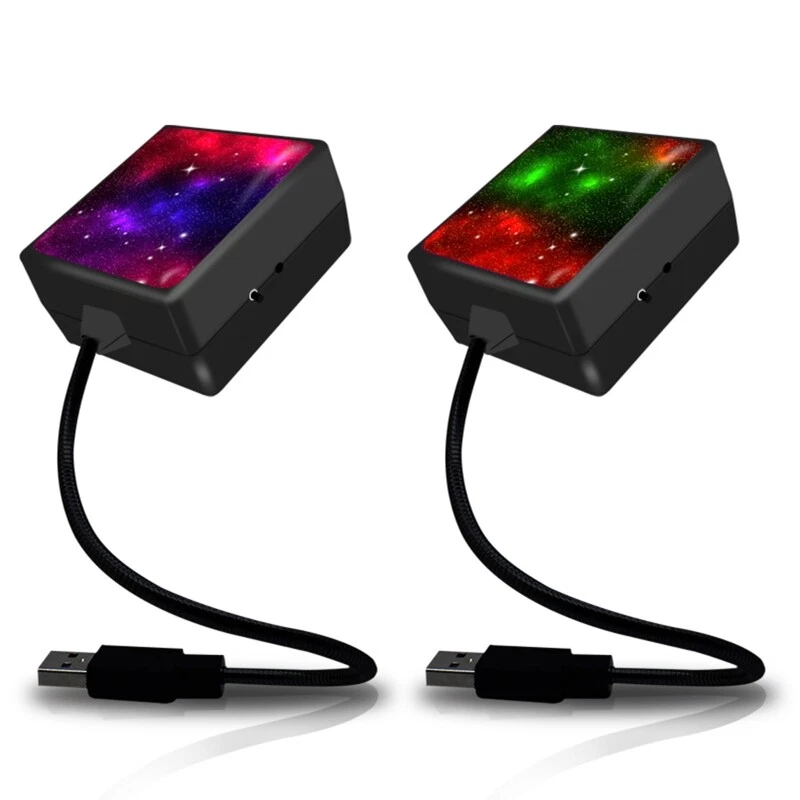 Car USB Ambient Light Mini LED Mood Lamp Atmosphere Lamp Colorful