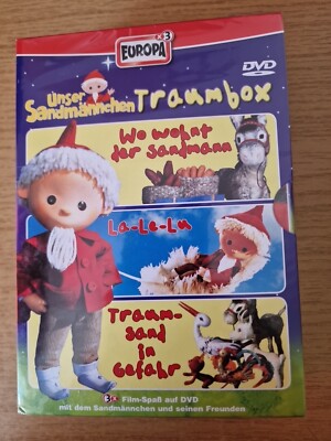 Unser Sandmännchen - Traumbox 3 DVDs - U.a. La-Le-Lu, Wo Wohnt Der Sandmann -NEU