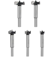Carbide Forstner Bit Set Forstner Drill Bit Set for Woodworking Made of Alloy...