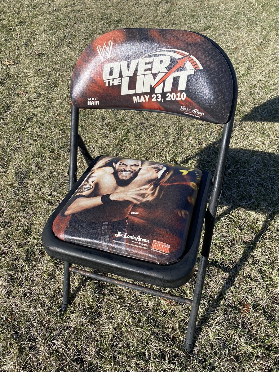 WWE Over The Limit 2010 PPV Ringside Folding Chair - Edge