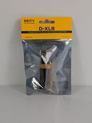 DEITY D-XLR Phantom to Plug-In-Power Adapter