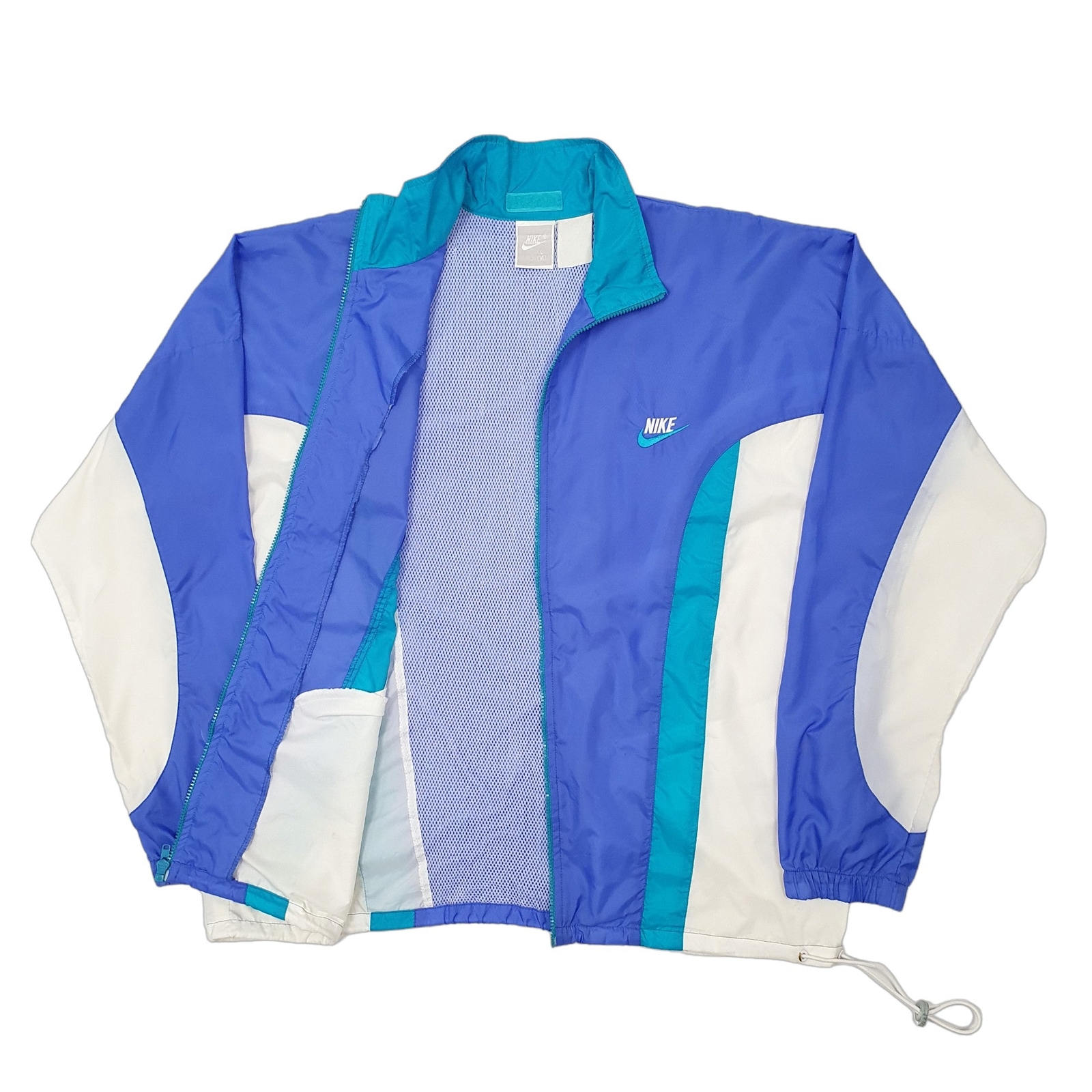 NIKE Windbreaker Jacket Coat Vintage 1980s Windrunner Womens XL image 2