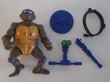 TMNT Vintage Headdroppin' Don 1991 - COMPLETE Set Playmates Action Figure
