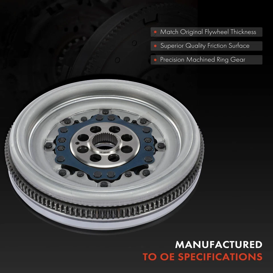 Volante automático de doble masa de 6 velocidades para VW Golf R GTI 2015-2017 Audi A3 S3 TT Foto 3 de 4