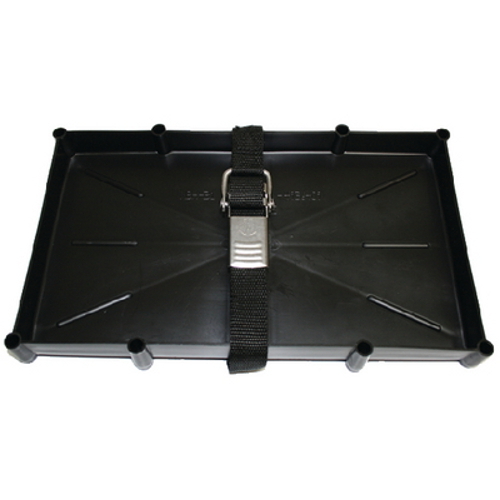 Seachoice Boat Battery Tray With Hold Down Strap For 29 And 31