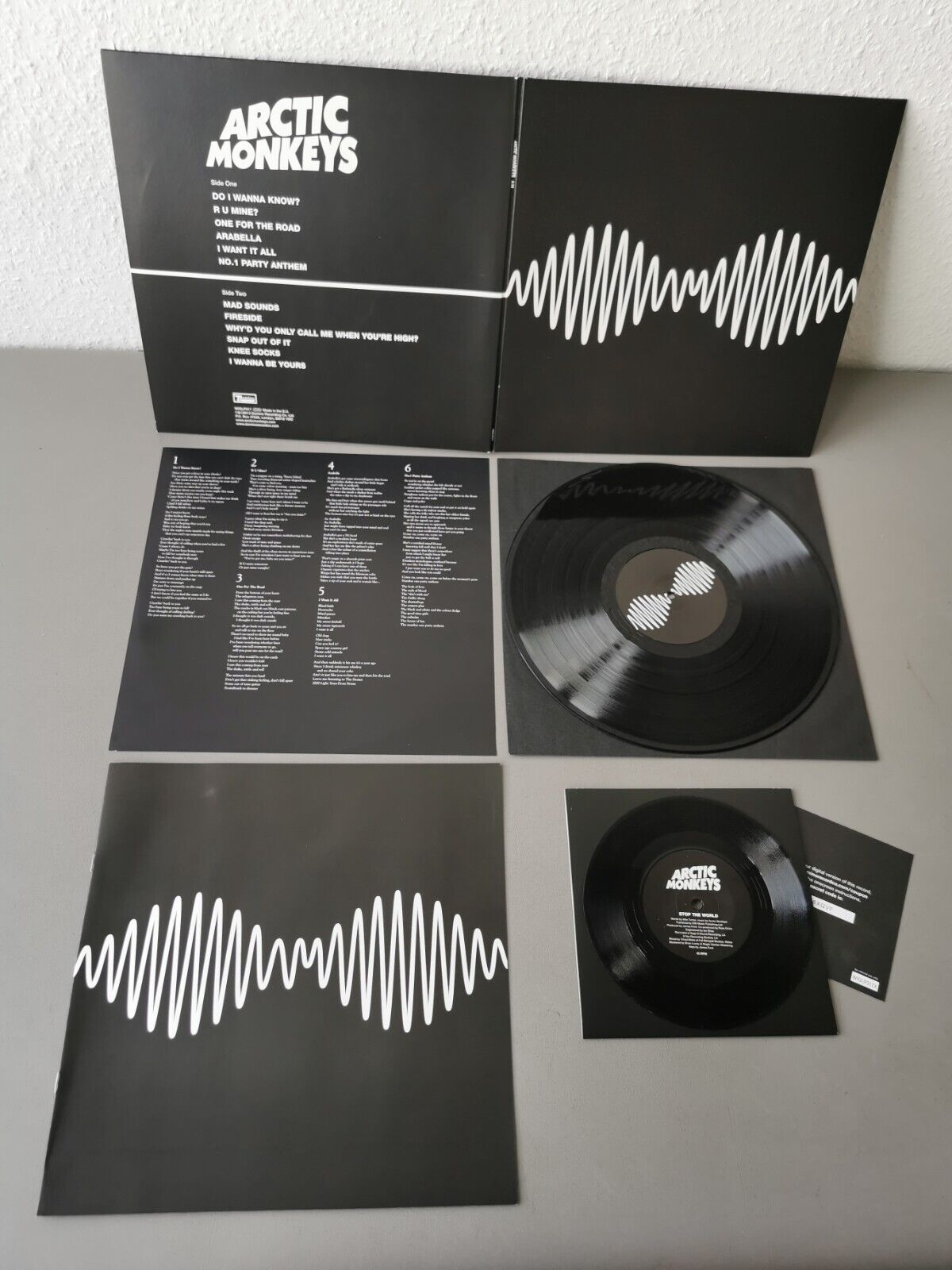 ARCTIC MONKEYS lim 180 gram Vinyl LP + 7 AM (2013 Domino Records Europe)