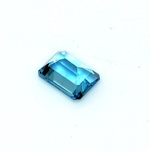 5.50x4.25 mm Natural Aquamarine Octagon Cut 0.52 CTS Loose Certified Gemstone - Picture 6 of 8