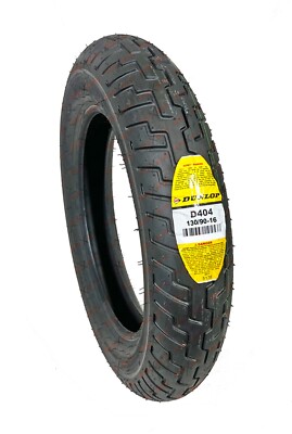 Dunlop D404 130/90-16 150/80-16 Tire Set Front Rear Motorcycle