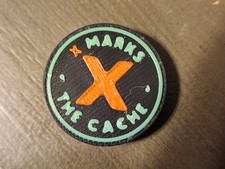 Ten Geocache Coins x Marks The Cache Treasure Coins Lot of 10