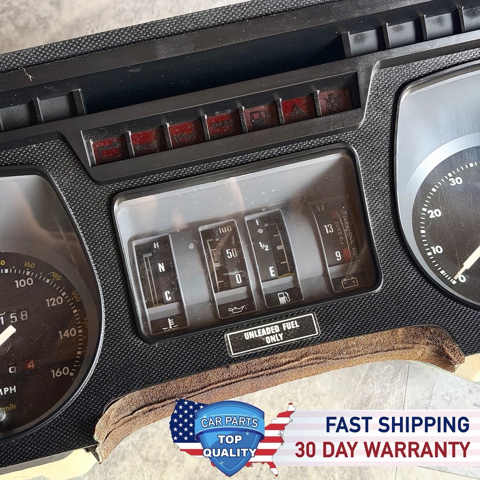 Cuadro de instrumentos velocímetro tablero Jaguar V12 XJS 1988-1991 FABRICANTE DE EQUIPOS ORIGINALES Foto 3 de 4