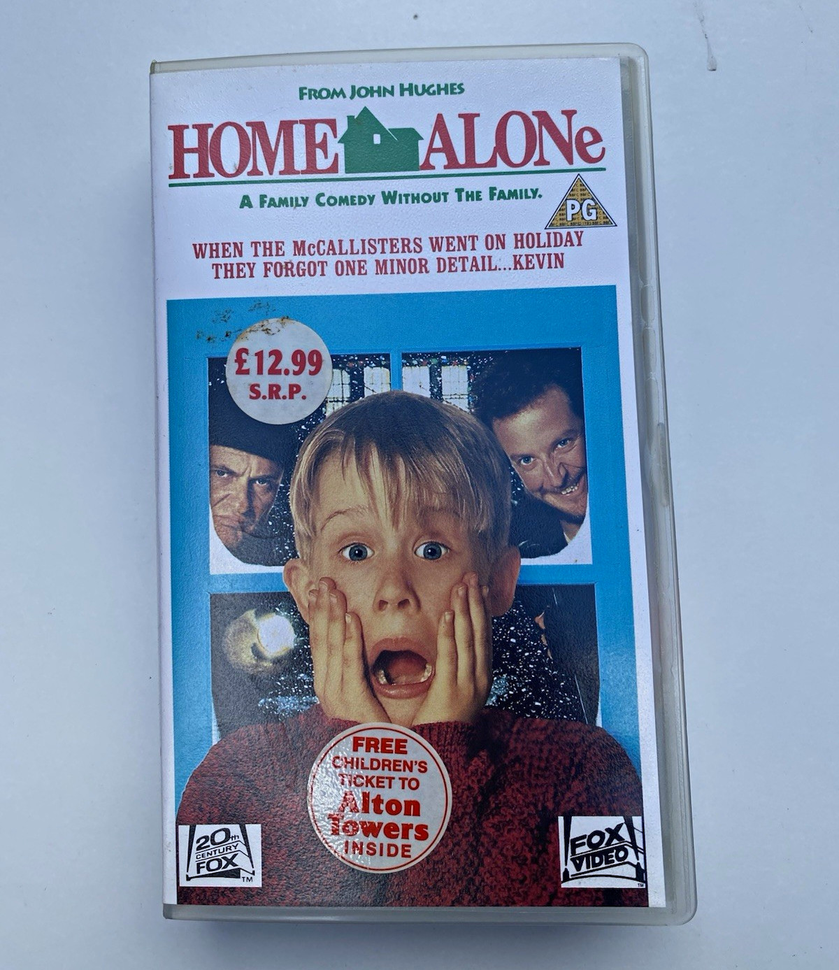20th Century Fox Home Alone VHS PAL PG (1991) Rental Version Clamshell