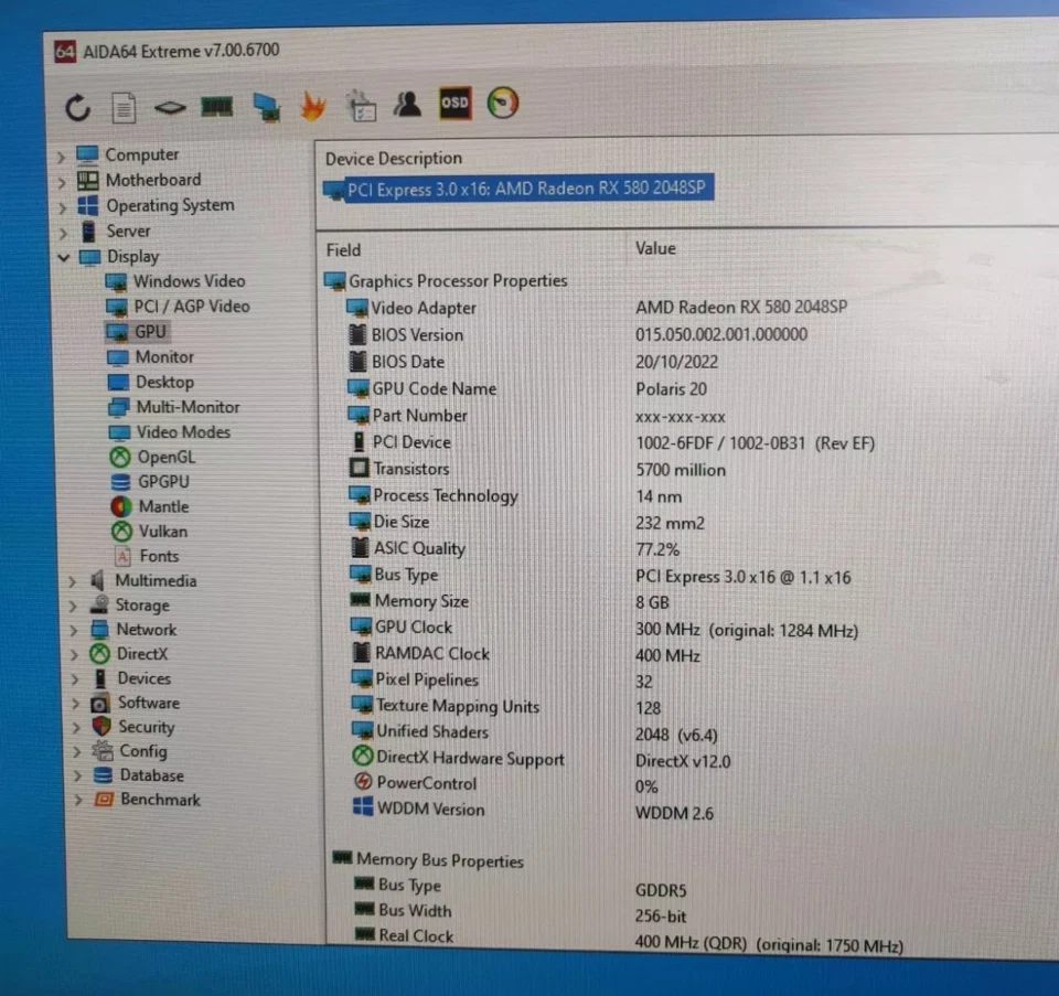 PC MACHINIStX99 PR9, Intel® Xeon® E5-1680 v4 @ 3.40GHz 8cores, Gra8GB,R64G - Image 4 of 4