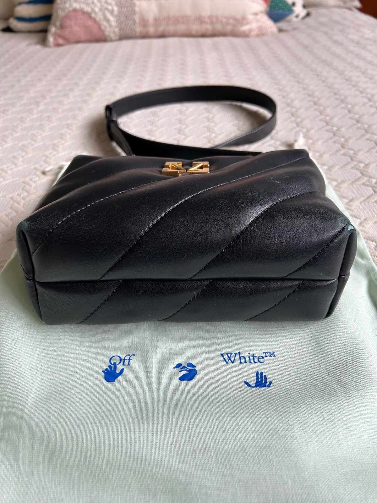 Off White Jackhammer Camera Bag Black - image 3