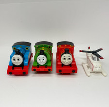 Thomas  Friends LOT of 4 Push-Pull Train Engines - Some Pullback and Go