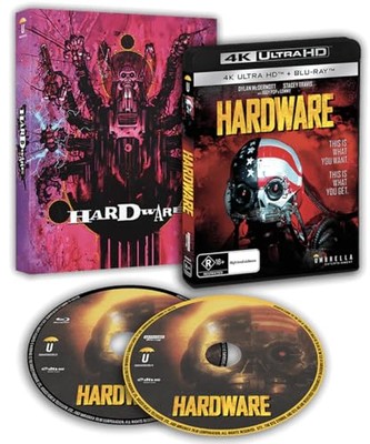 Hardware [1990] 4K Ultra HD + Blu-ray (2 Disc) Limited Ed Numbered Slipcover