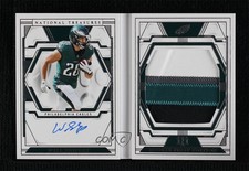 2024 Panini National Treasures 66/99 Will Shipley #RFES-WSY Auto 9su