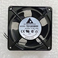 1PC New Delta TD12038HH 220V 0.14A 2-Wire AC Cooling Fan QW