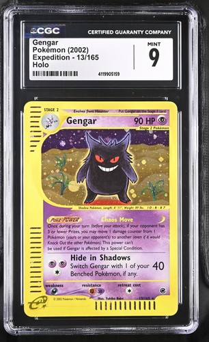 Gengar graded CGC 9 for sale on eBay