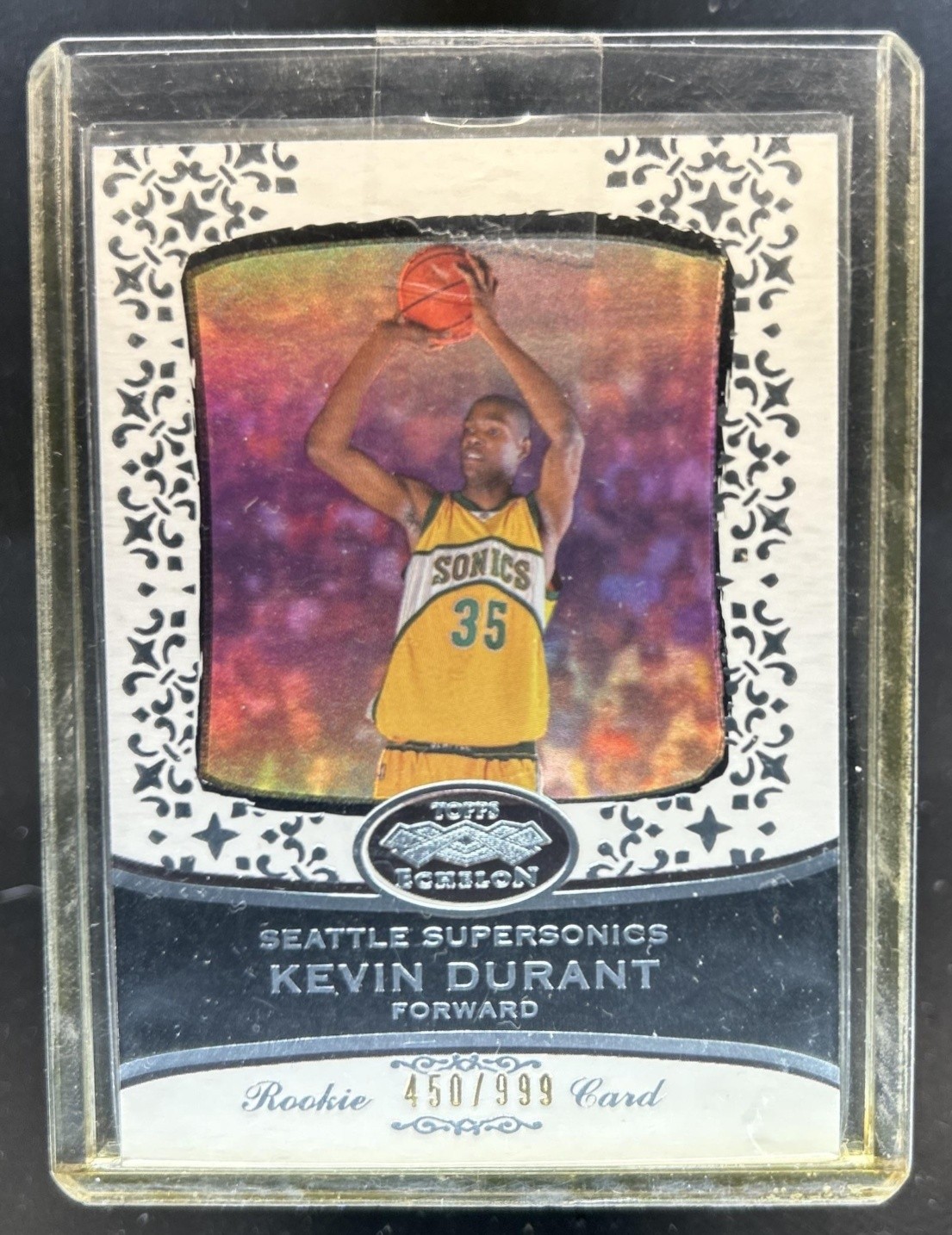 2007-08 Topps Echelon Kevin Durant Rookie RC #/999 SuperSonics