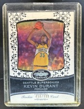 2007-08 Topps Echelon Kevin Durant Rookie RC #/999 SuperSonics