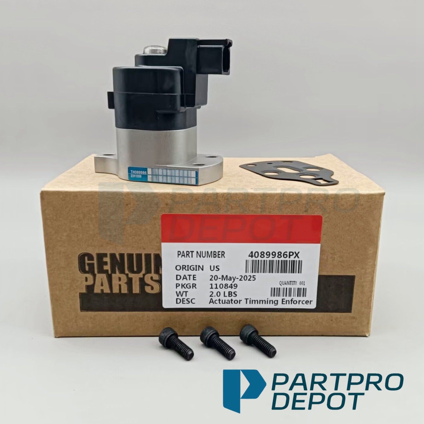 NEW Fuel Pump Timing Actuator 4089986 For Cummins Engine ISX ISX15 ...