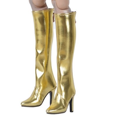 Gold shoes for 16'' Tonner Doll Tyler ellowyne wilde Antoinette Daja Va doll