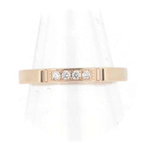 Cartier Maillon Panthere Diamond Ring US Size 5 18K pink gold