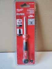 Milwaukee 48-22-2931 Most Versatile 4-In-1 Precision Multi-Bit Driver NEW 
