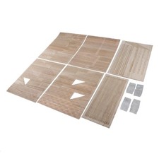 Diy Building Model Wooden Architecture Corner Sand Table
