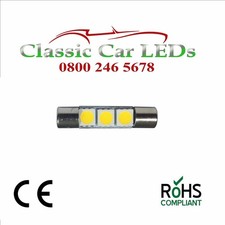 30 - 31 MM FESTOON LED BULB VANITY MIRROR SUN VISOR 6614F 6615F F30-WHP ASTRA VX