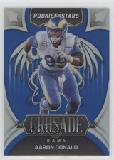 2022 Panini Rookies & Stars Crusade Blue Prizm 18/50 Aaron Donald #CR-10 n0c