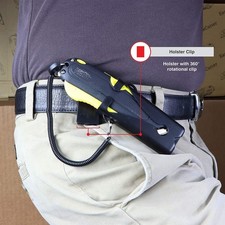 Modern Box Cutter, extra tape cutter at back Easy Cut 2000N 2 blades and holster