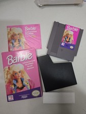 Barbie NES Nintendo  CIB Complete Box Manual Sleeve Foam Hi Tech Clean