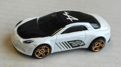 Hot Wheels Renault Alpine A110 weiß/schwarz Sportwagen Auto Car HW Mattel