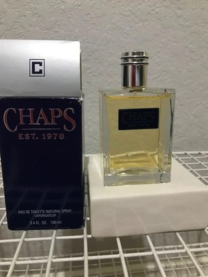 CHAPS Est. 1978 By Ralph Lauren 3.4 oz 100 ml EDT Spray Men RARE VTG - NWB