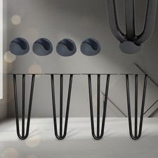 Hairpin Leg 4 Stück 45CM Schwarz Stützfuß Tischfuß Möbelfuß Tischkufen Möbelbein