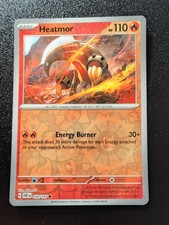 Pokemon Obsidian Flames Heatmor Reverse Holo Common Card 039/197 NM