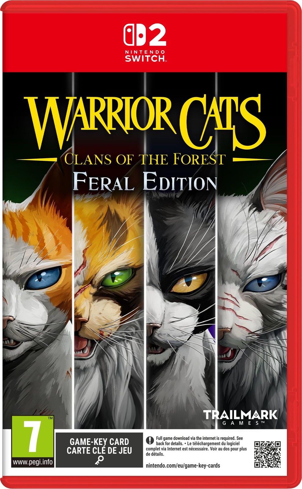 Nintendo Men's Warrior Cats (Nintendo Switch 2) Size 2 - Image 2