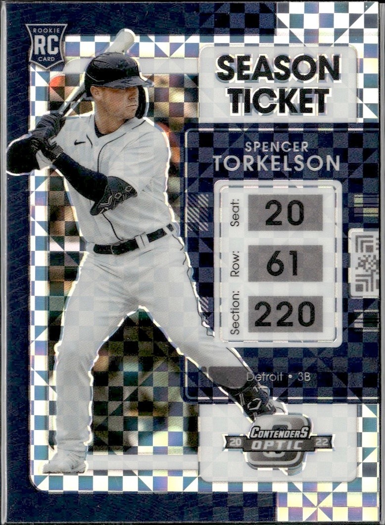 2022 Panini Contenders Optic Spencer Torkelson RC #22 X-Factor Rookie