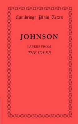 Papers from the Idler by Samuel Johnson (English) Paperback Book