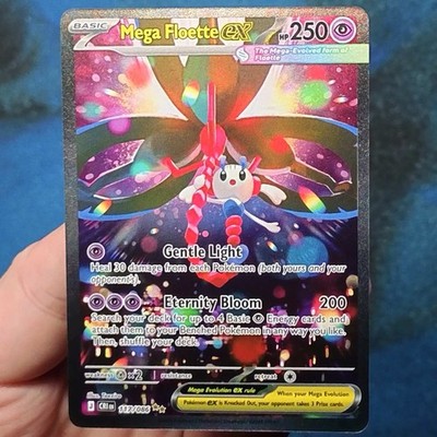 Mega Floette ex 117/086 Special Illustration Rare Chaos Rising Pokemon - NM