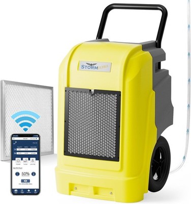 ALORAIR 190PPD Smart WiFi LGR Commercial Dehumidifier Basement Garage with Pump