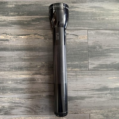 Mag-Lite ML300L LED Flashlight Black Aluminum 3D Cell 12in USA Made Handheld