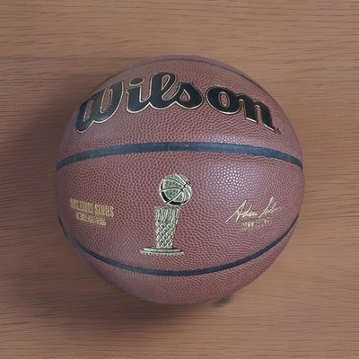Wilson NBA Signature Series Mini Basketball Adam Silver Autograph New