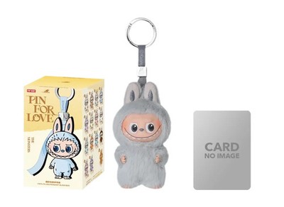 POP MART LABUBU Pin for Love Vinyl Pendant (A-M) C