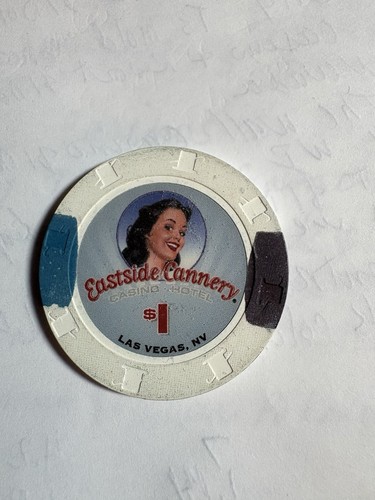 East Side Cannery $1 Dollar Poker Chip Las Vegas Nevada