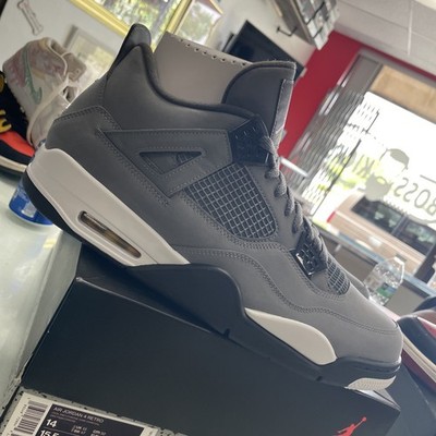Nike Air Jordan 4 Retro Cool Grey 2019 Men Size 14 308497-007 White Black DS New