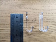 30 x Screw Wall Mount Hangers inc Screws Rawl Plugs Heavy Duty Single LP Picture